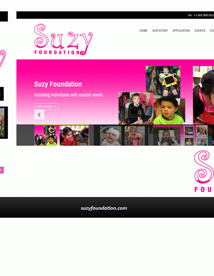 WebAZ Custom online marketing services Suzy Foundation