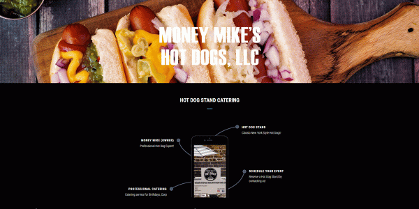 WebAZ Web Services Project Money Mikes Hotdog Stand